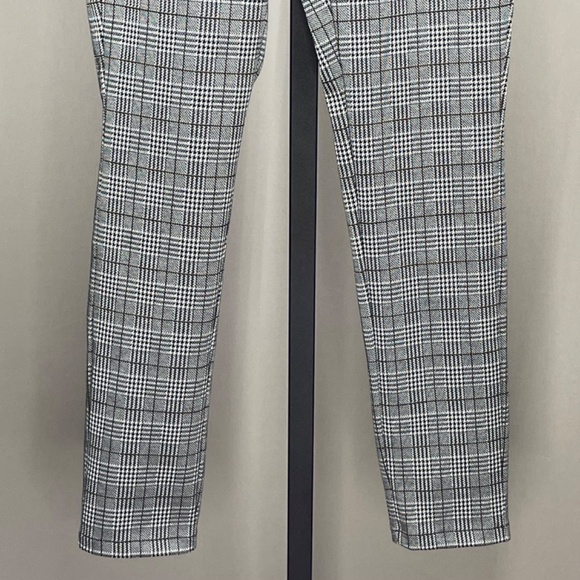 NEW J Crew Pants Womens 2 black plaid Gigi skinny preppy casual classic - Picture 3 of 10